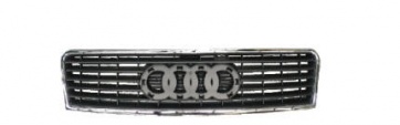 РЕШЁТКА РАДИАТОРА AUDI A6 `97-00 (4B,C5) ХРОМ-ЧЕРН