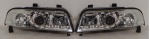 ФАРА AUDI A4 (B5) `99-01 LH+RH хром. линз. ходовые Junyan (тюнинг)