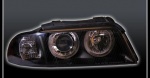 ФАРА AUDI A4 (8EC,8ED) `05-07 LH+RH черн. DEPO (тюнинг)