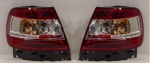 СТОП AUDI A4 (B5) `95-01 LH+RH красн-хром диодн. Junyan (тюнинг)
