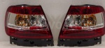 СТОП AUDI A4 (B5) `95-01 LH+RH красн-хром диодн. Junyan (тюнинг) 