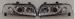 ФАРА AUDI A4 (B5) `99-01 LH+RH хром. линз. ходовые Junyan (тюнинг)